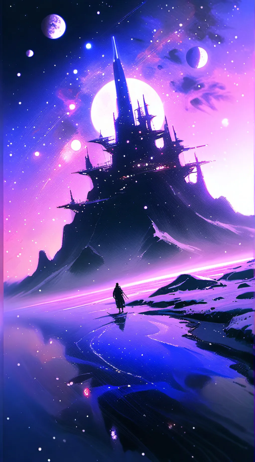 ai character: Sketch background