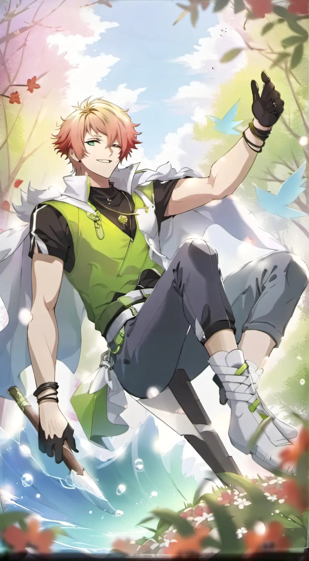 ai character: bakuho background