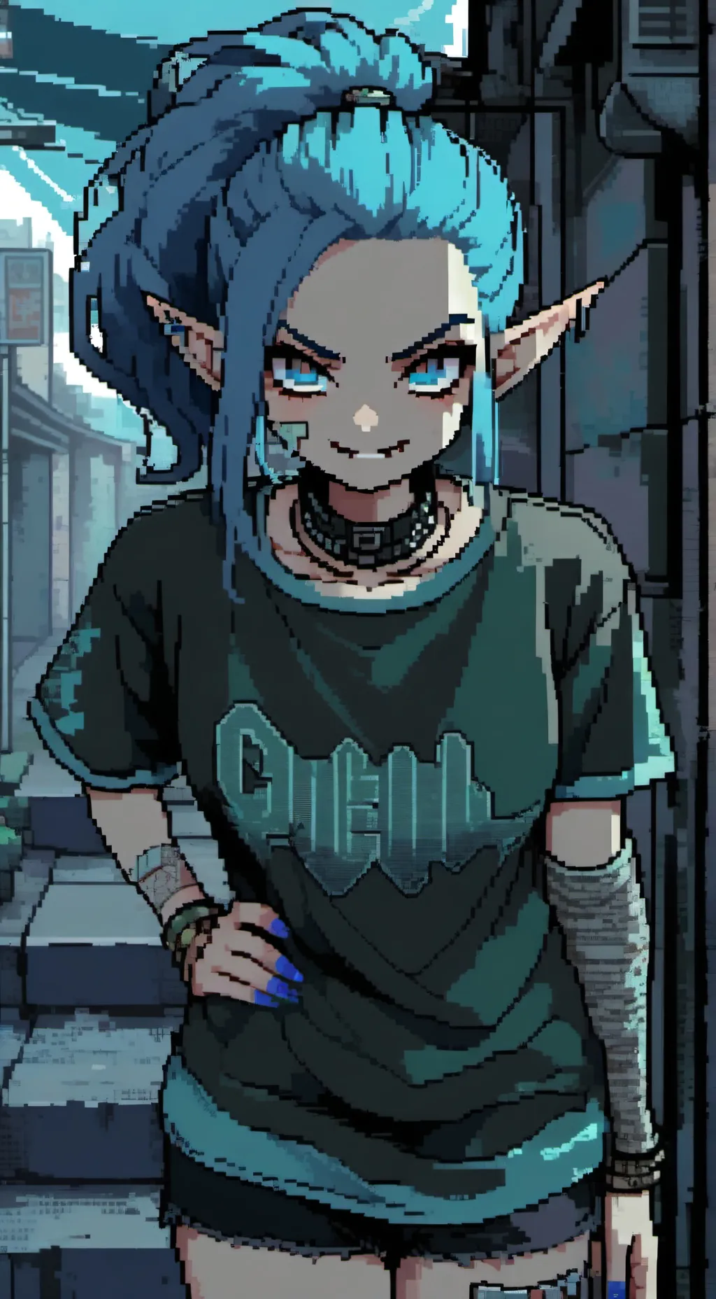 ai character: Mella background