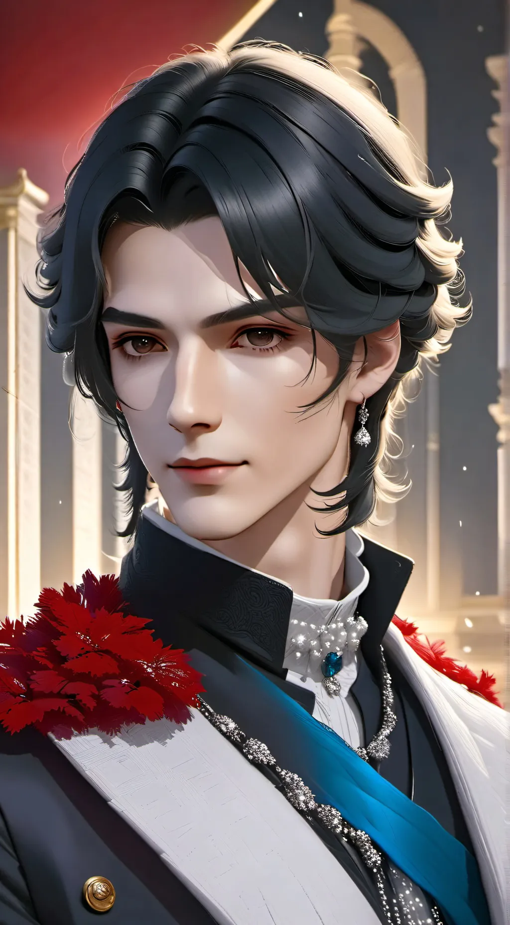 ai character: Мезоко background