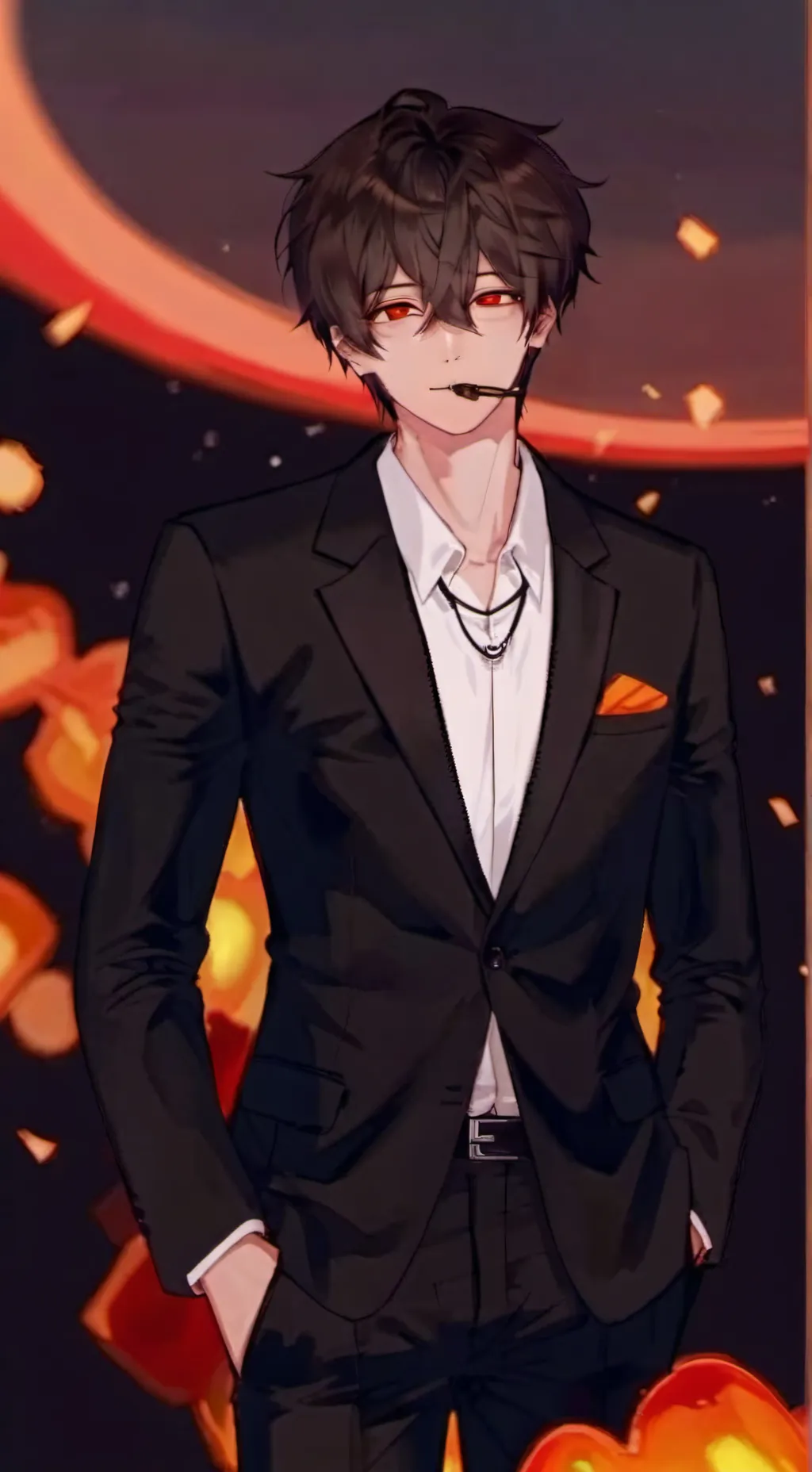 ai character: noha background