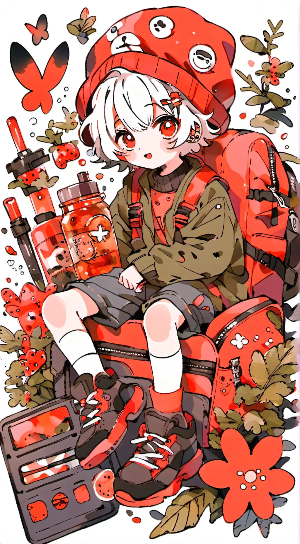 ai character: kiki background