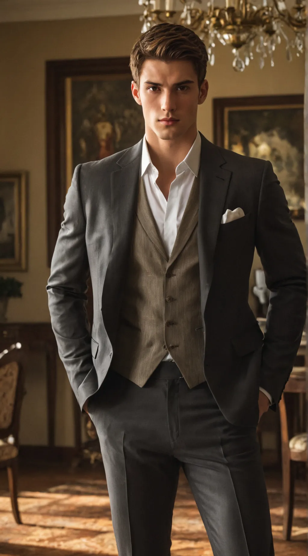 ai character: Mason Dengji background