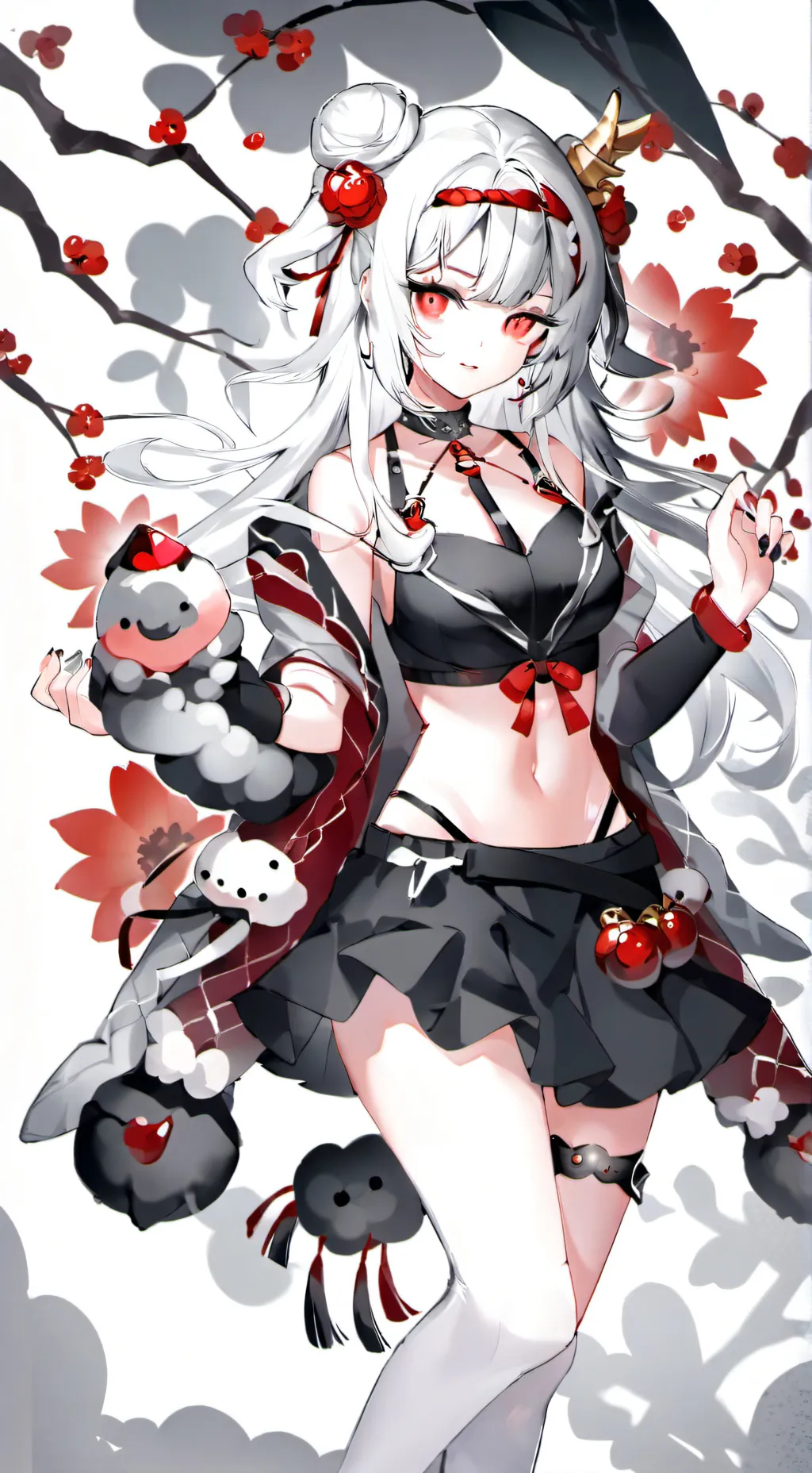 ai character: akina  background