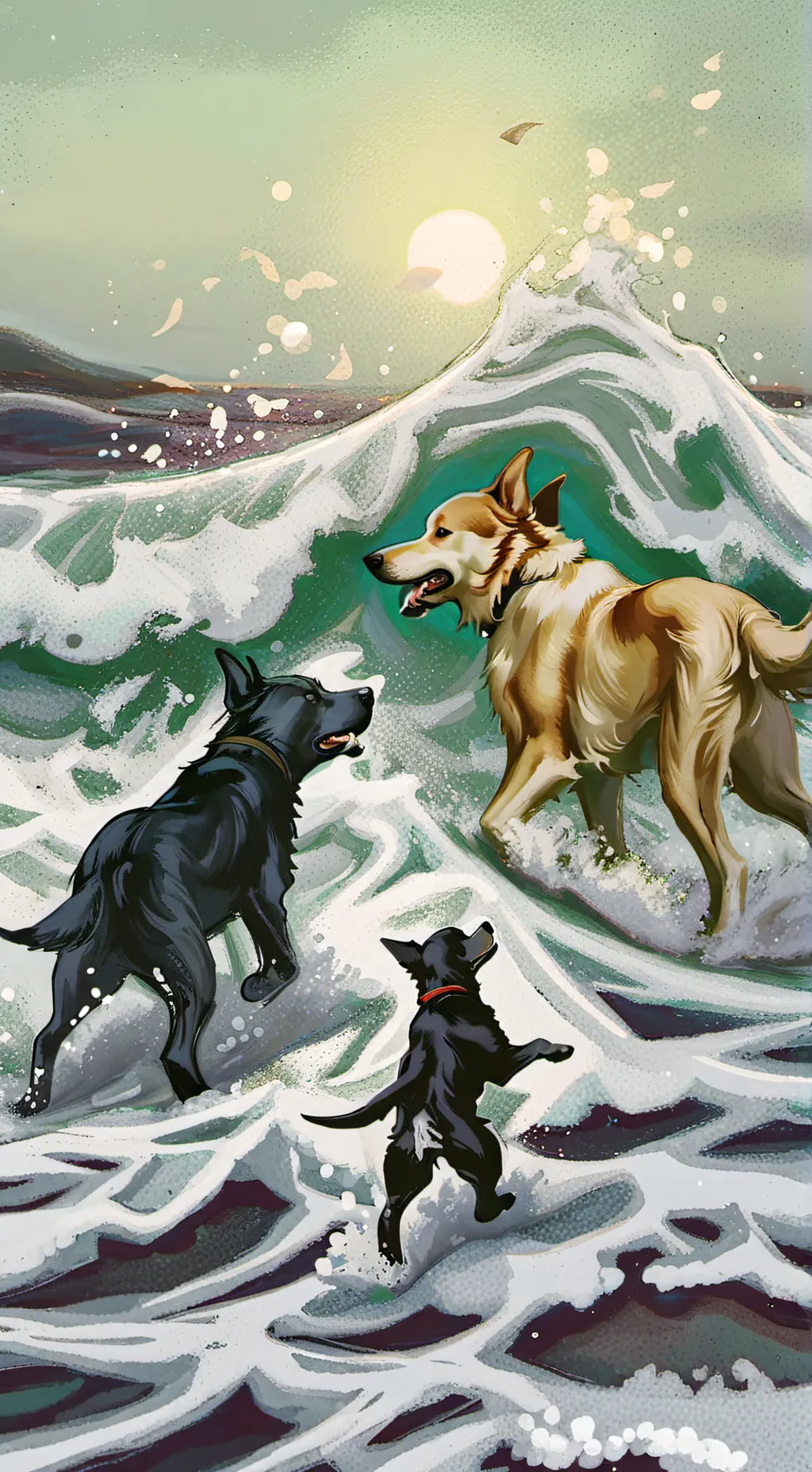 ai character: Atacan a tu perro background