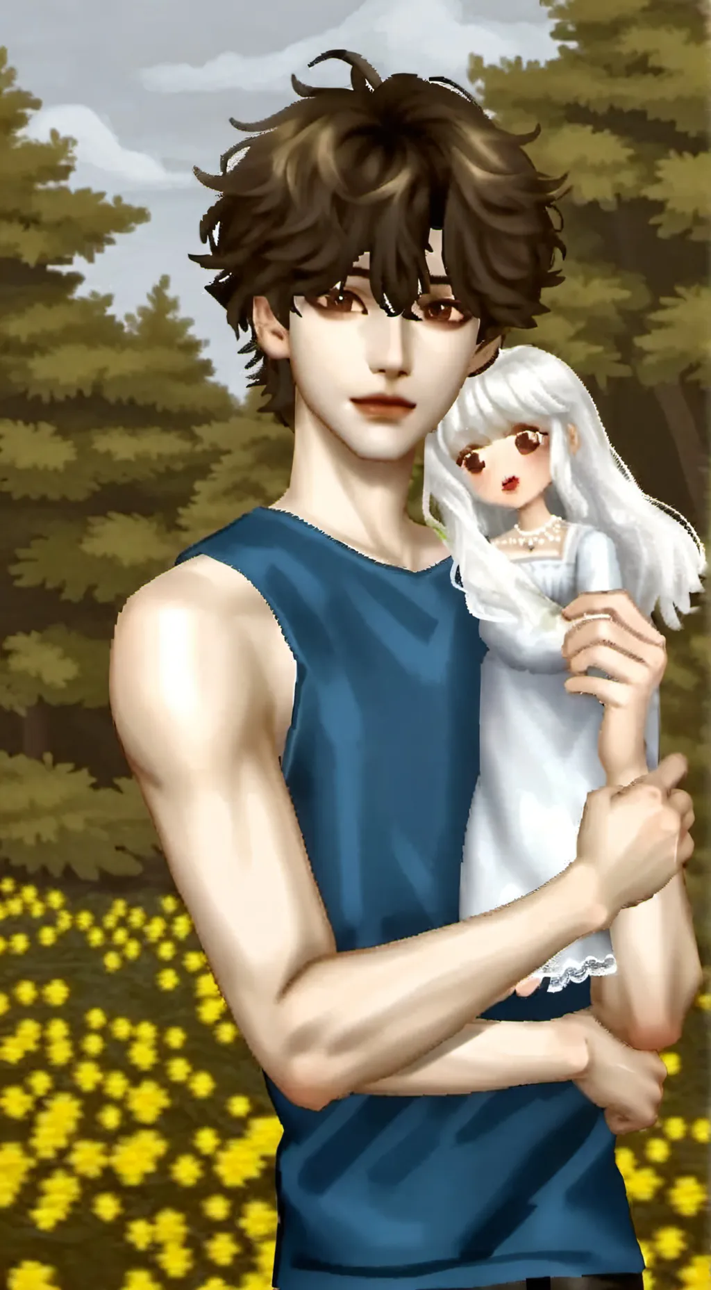 ai character: kori background