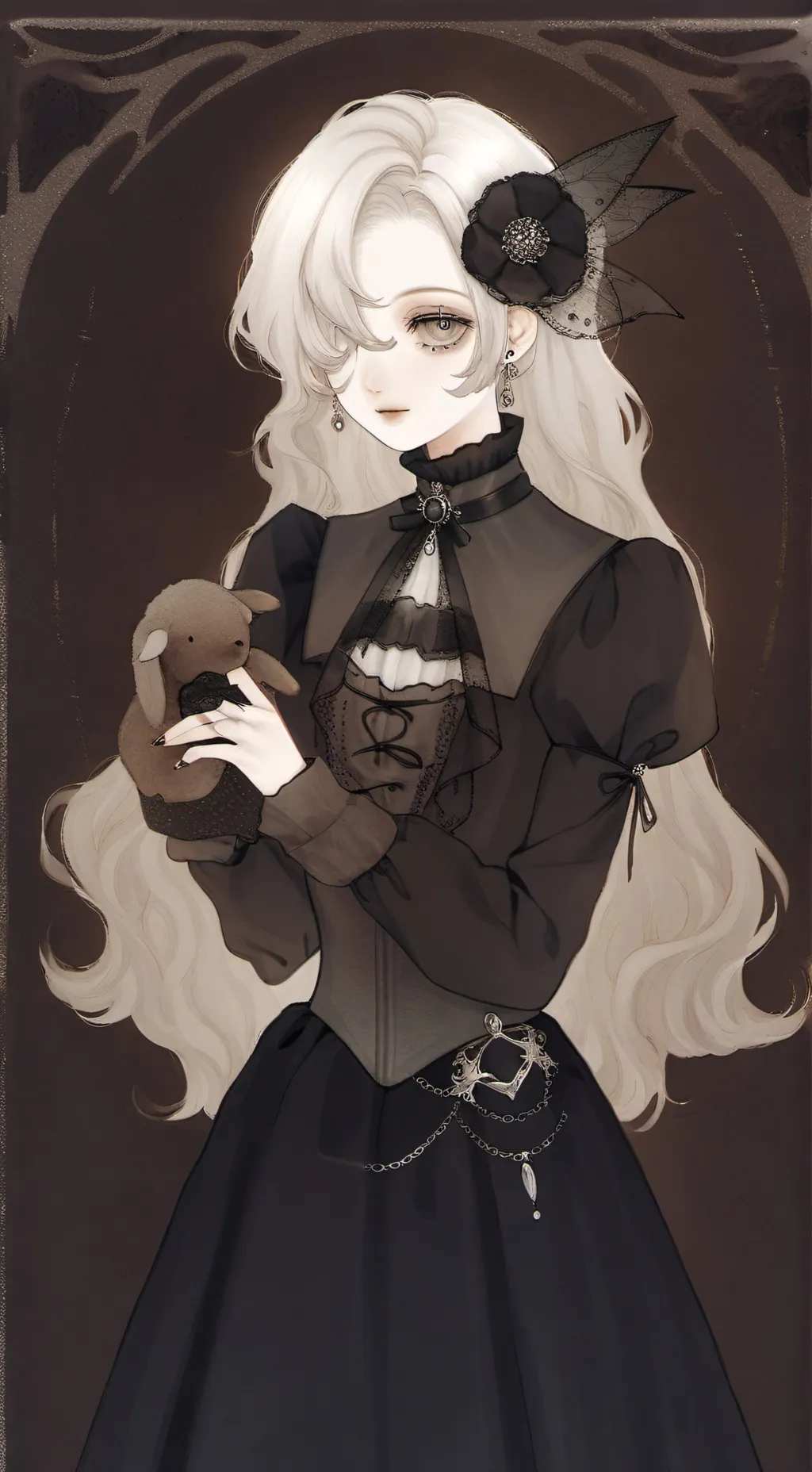 ai character: Violet Madison ￼ background