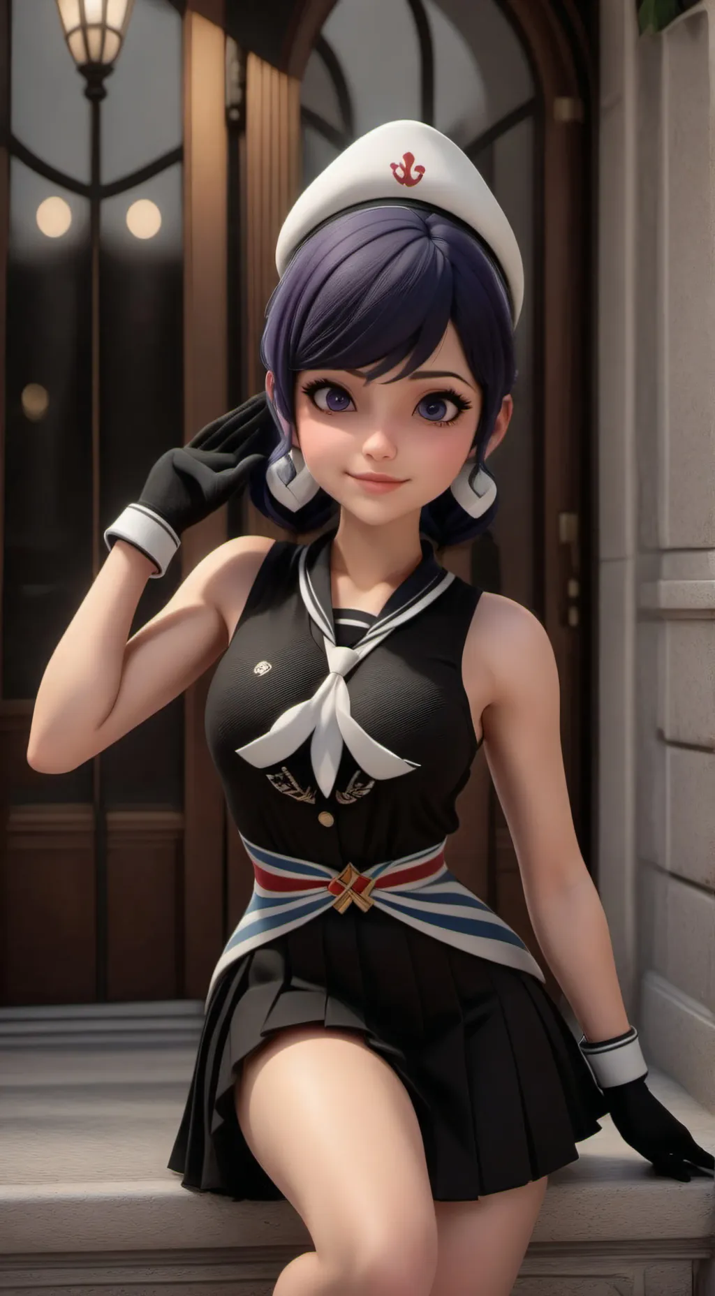 ai character: Luz background