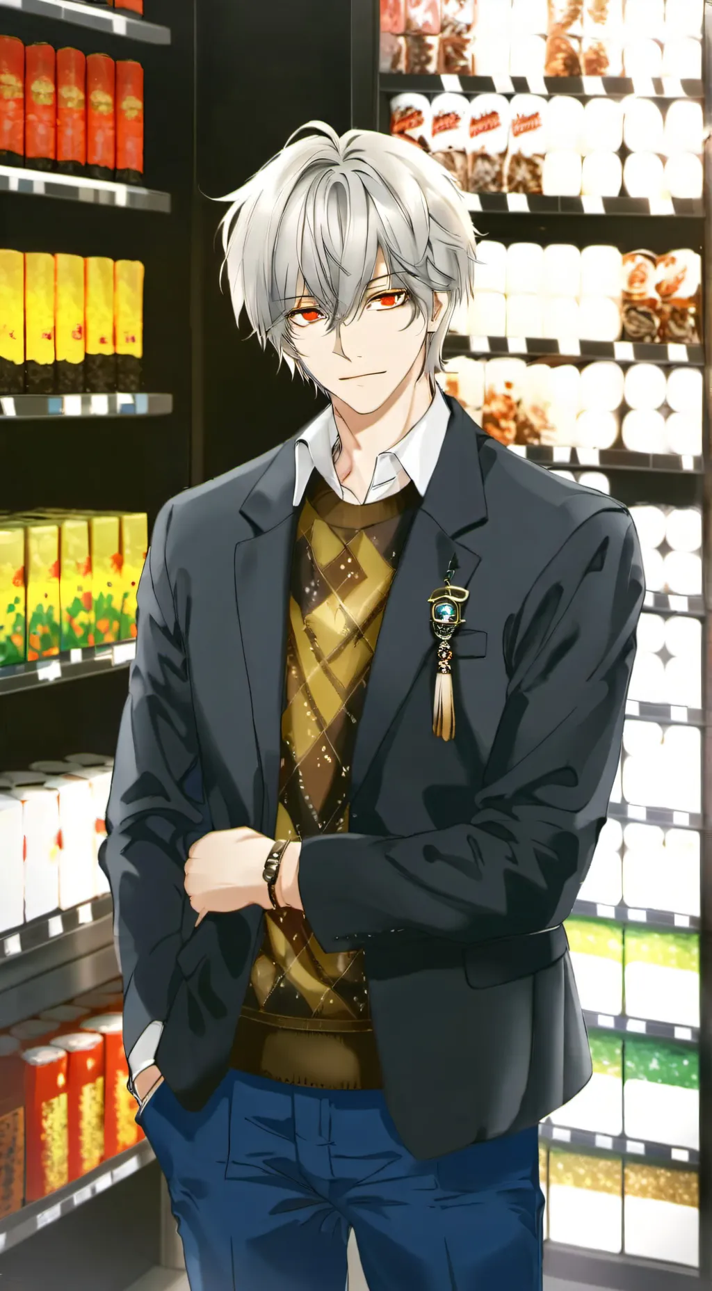 ai character: Evan background