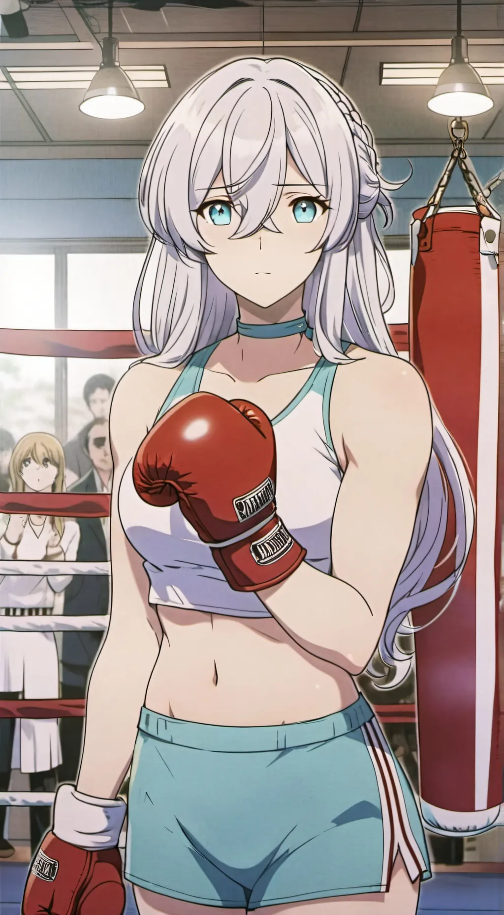 ai character: Crystal Admin background