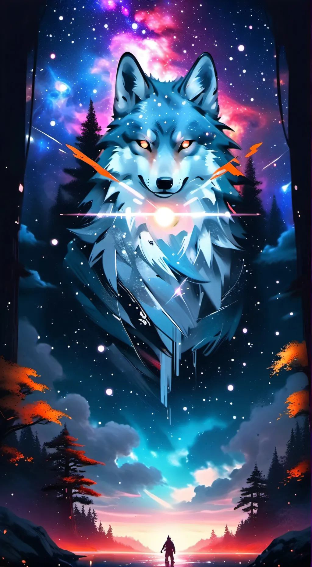 ai character: AXELBOLT background