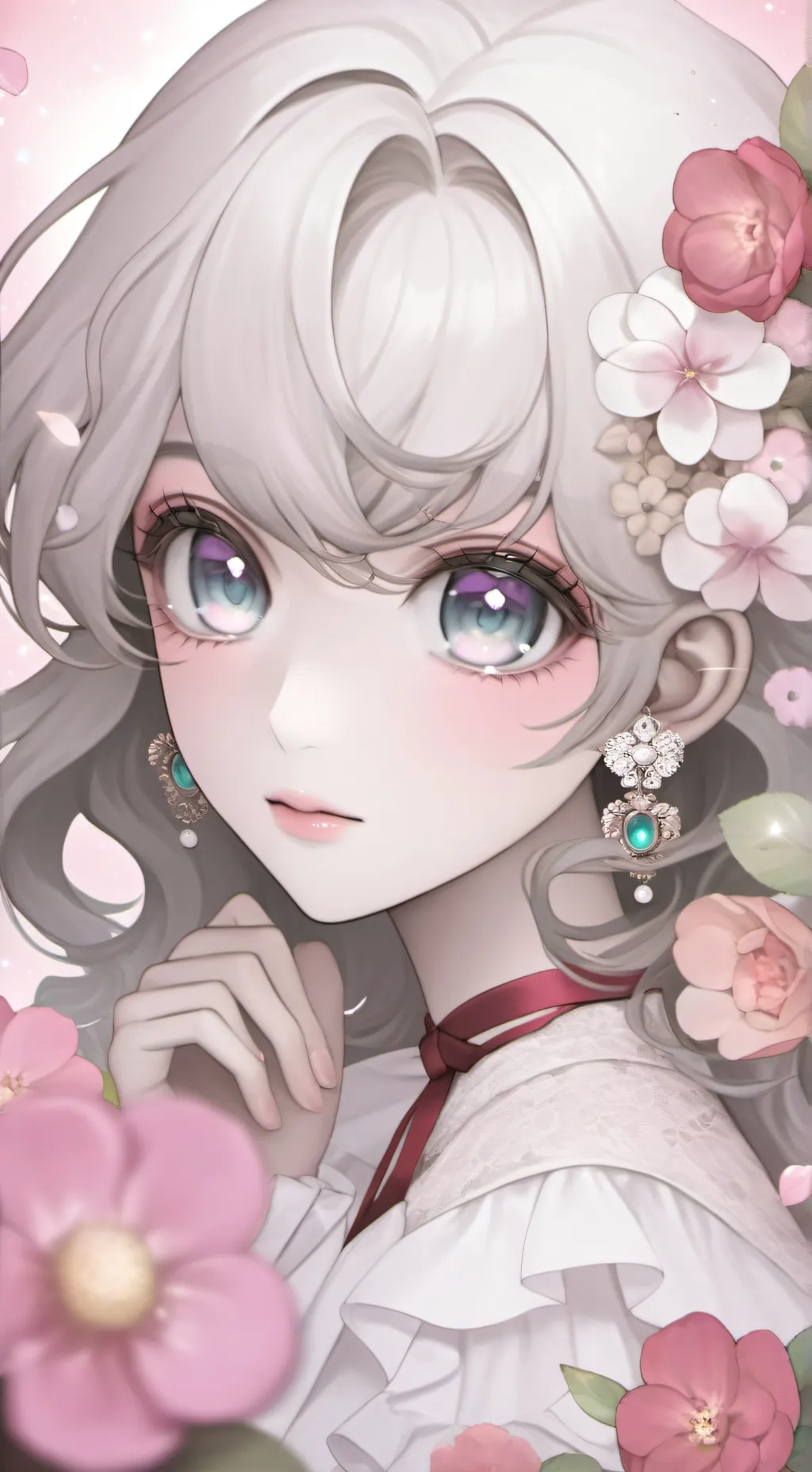 ai character: valentona Beatriz  background