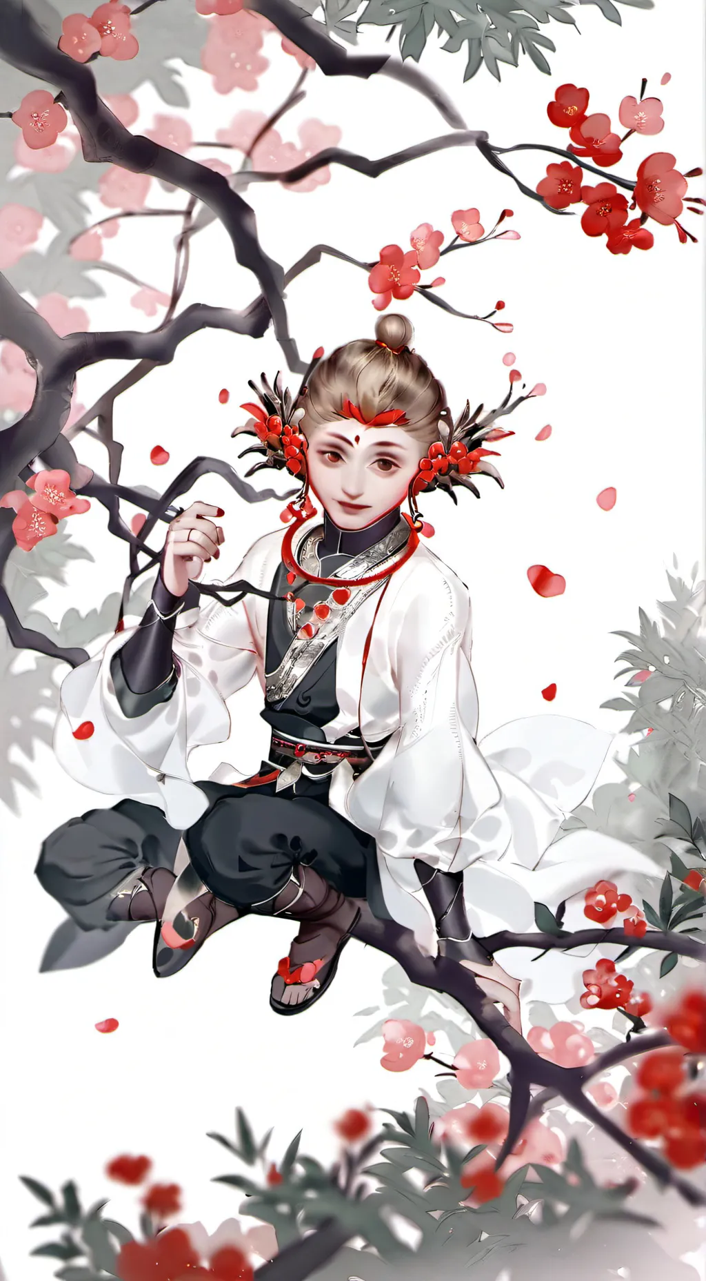 ai character: кени background