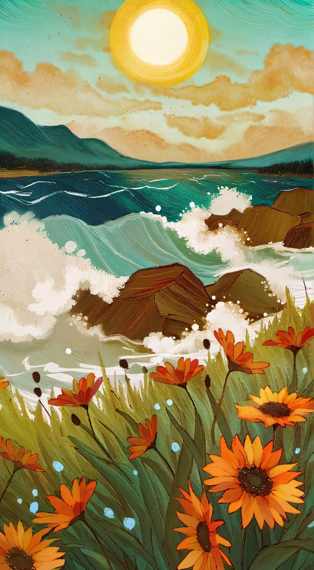 ai character: tanjiro kamado background