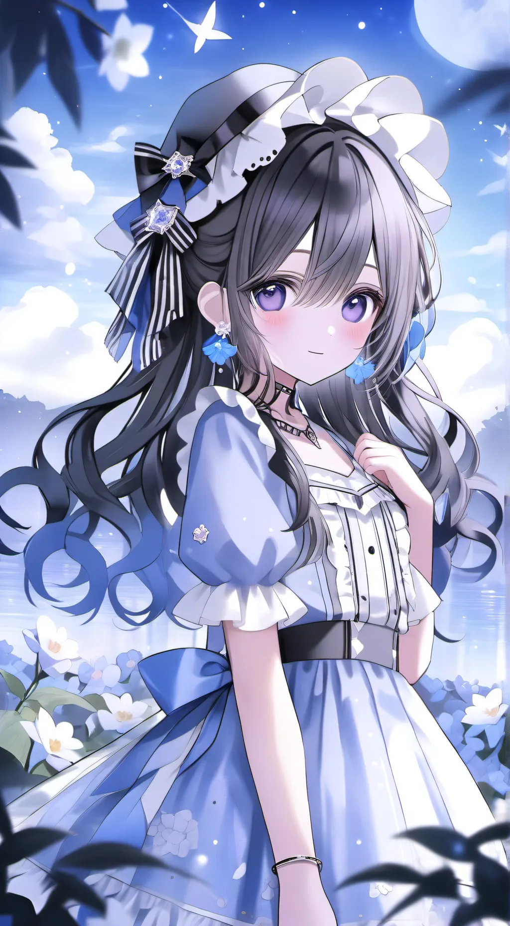 ai character: Lily background