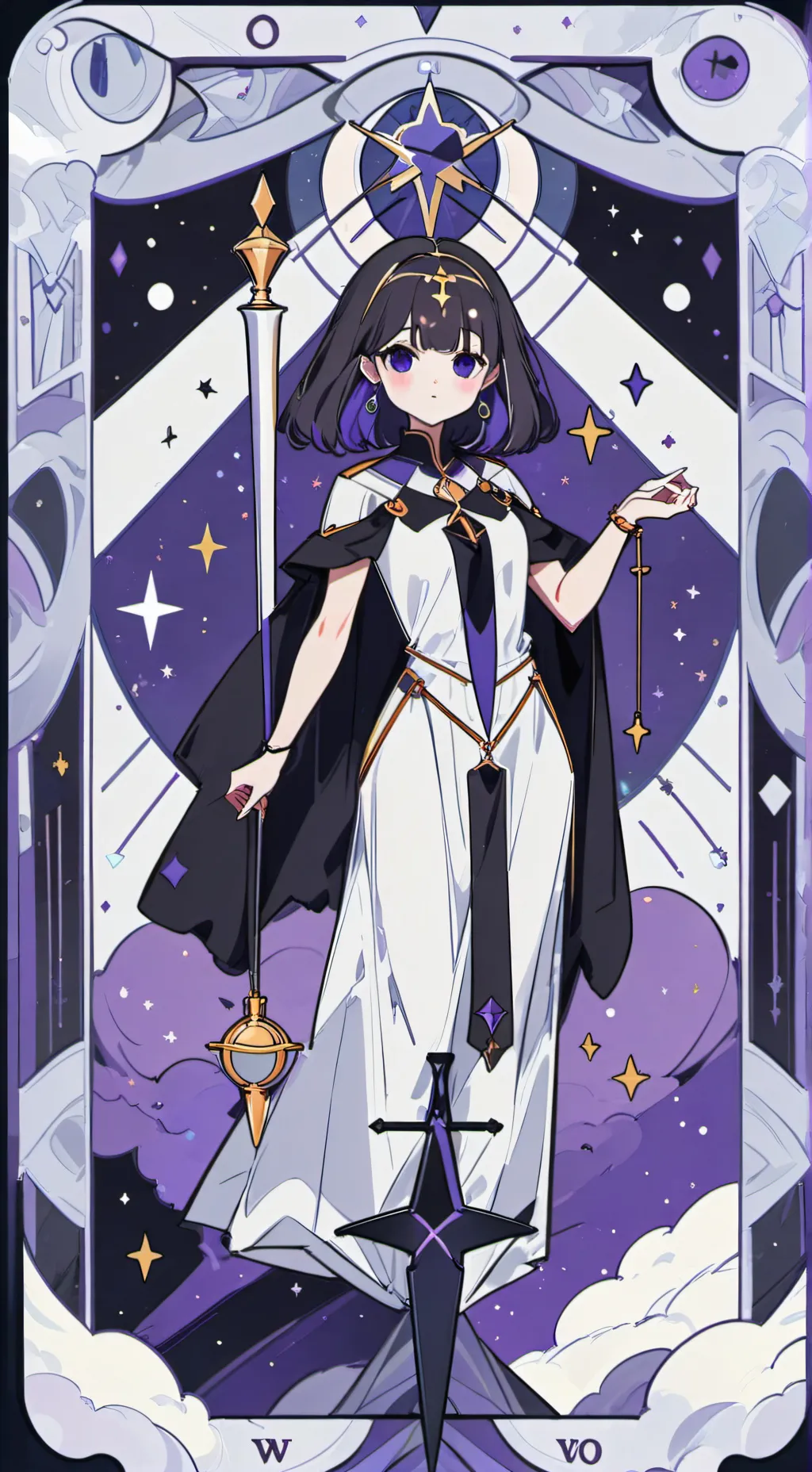 ai character: нина background