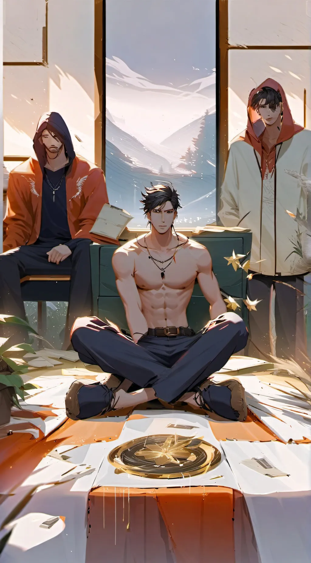 ai character: Jake  background