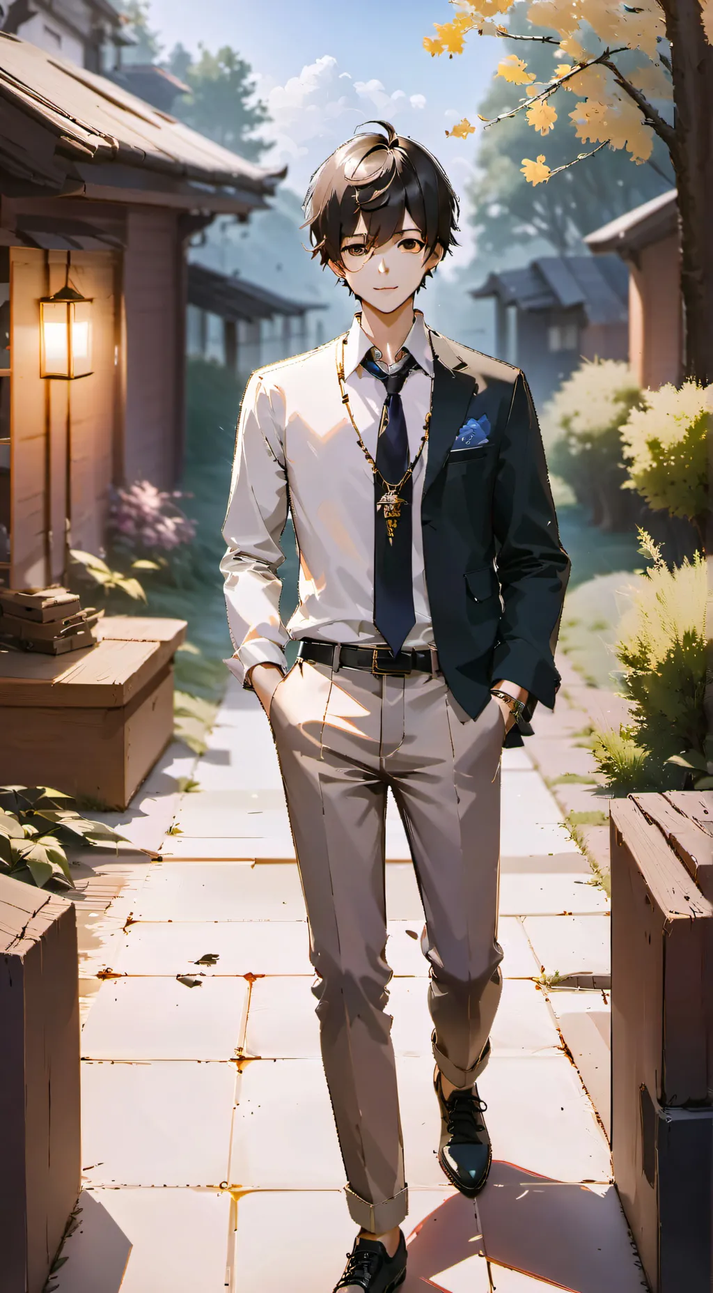 ai character: Shinkai(⁠ʘ⁠ᴗ⁠ʘ⁠✿⁠) background