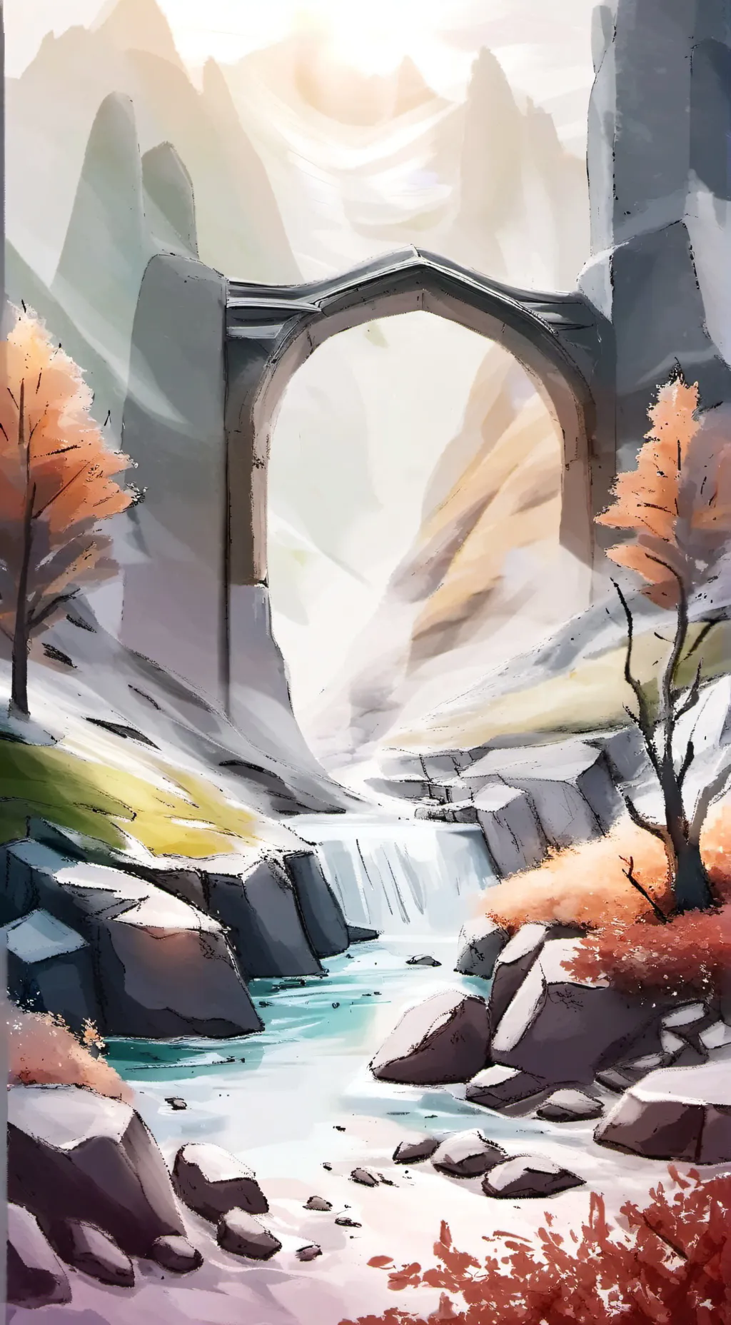 ai character: szkoła  background