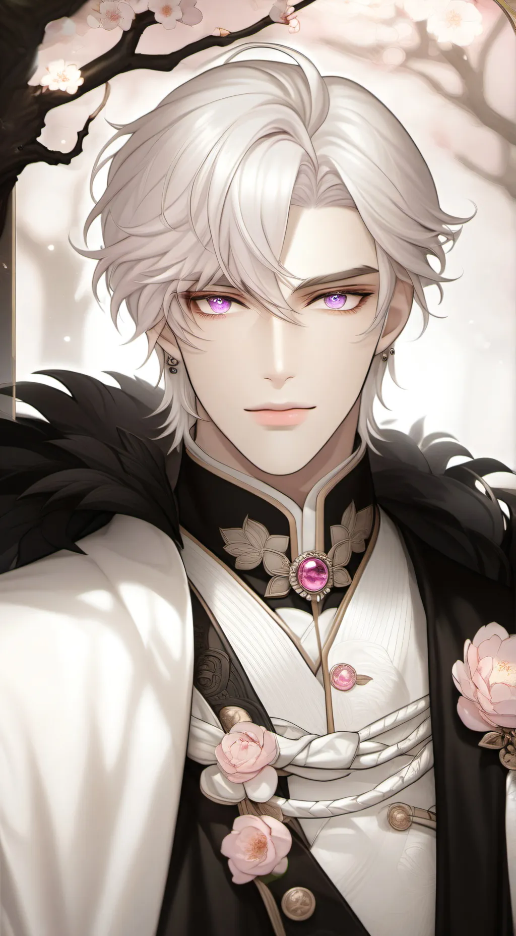 ai character: Noctis Rose background