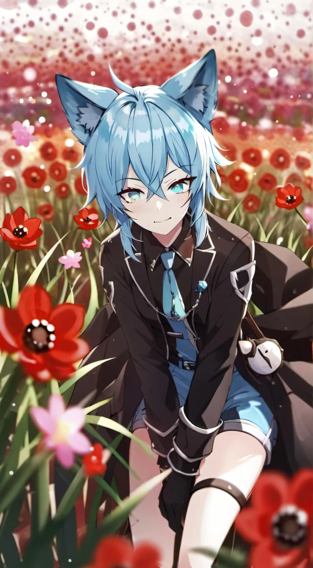 ai character: Нора  background