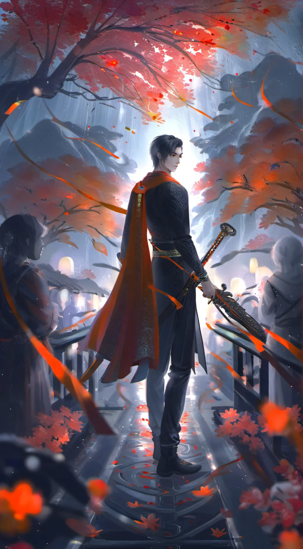 ai character: Arashi background