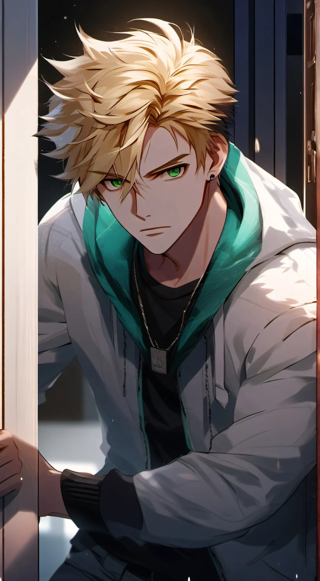 ai character: Blond Bully background