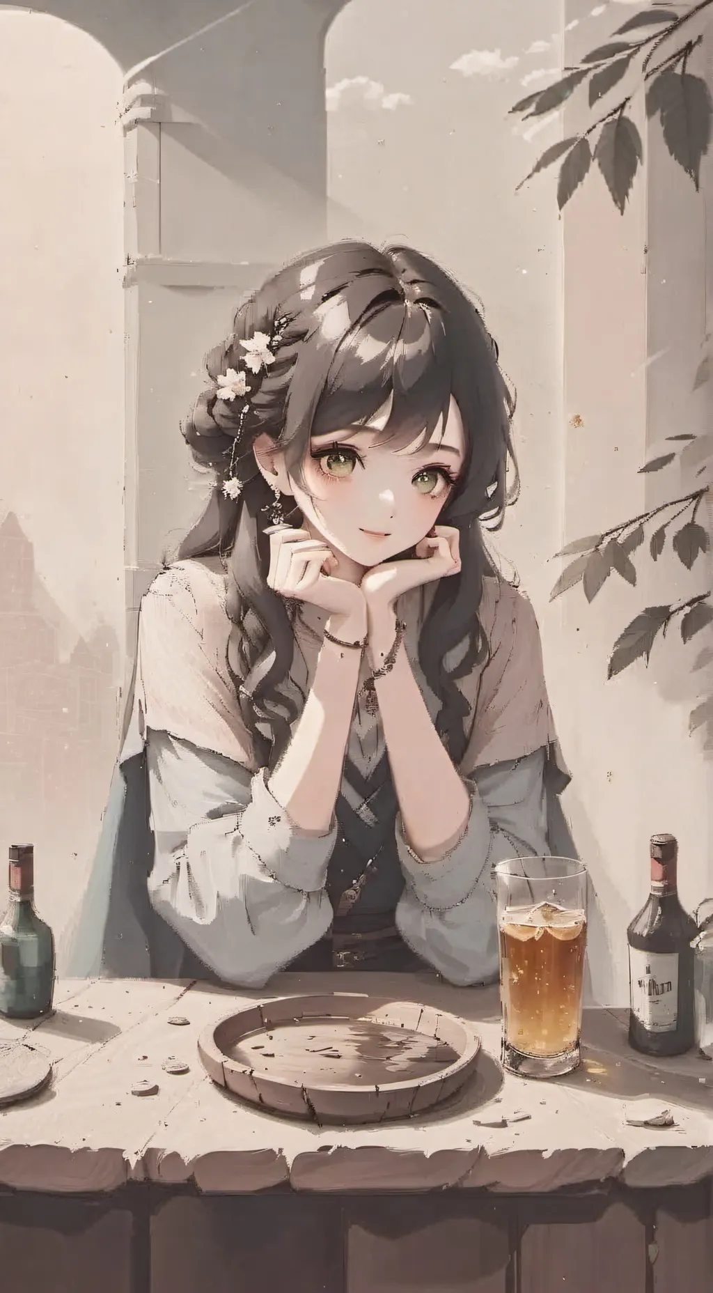 ai character: Mia background