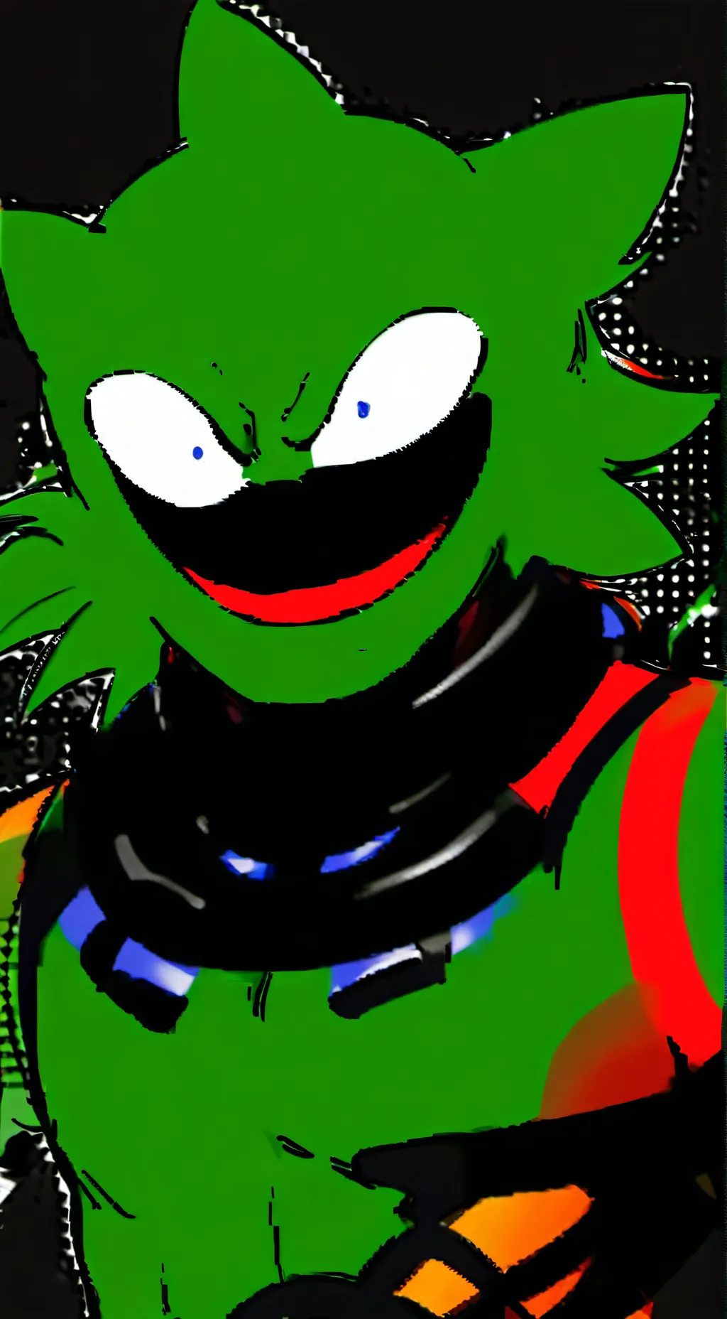 ai character: Sonicexe background