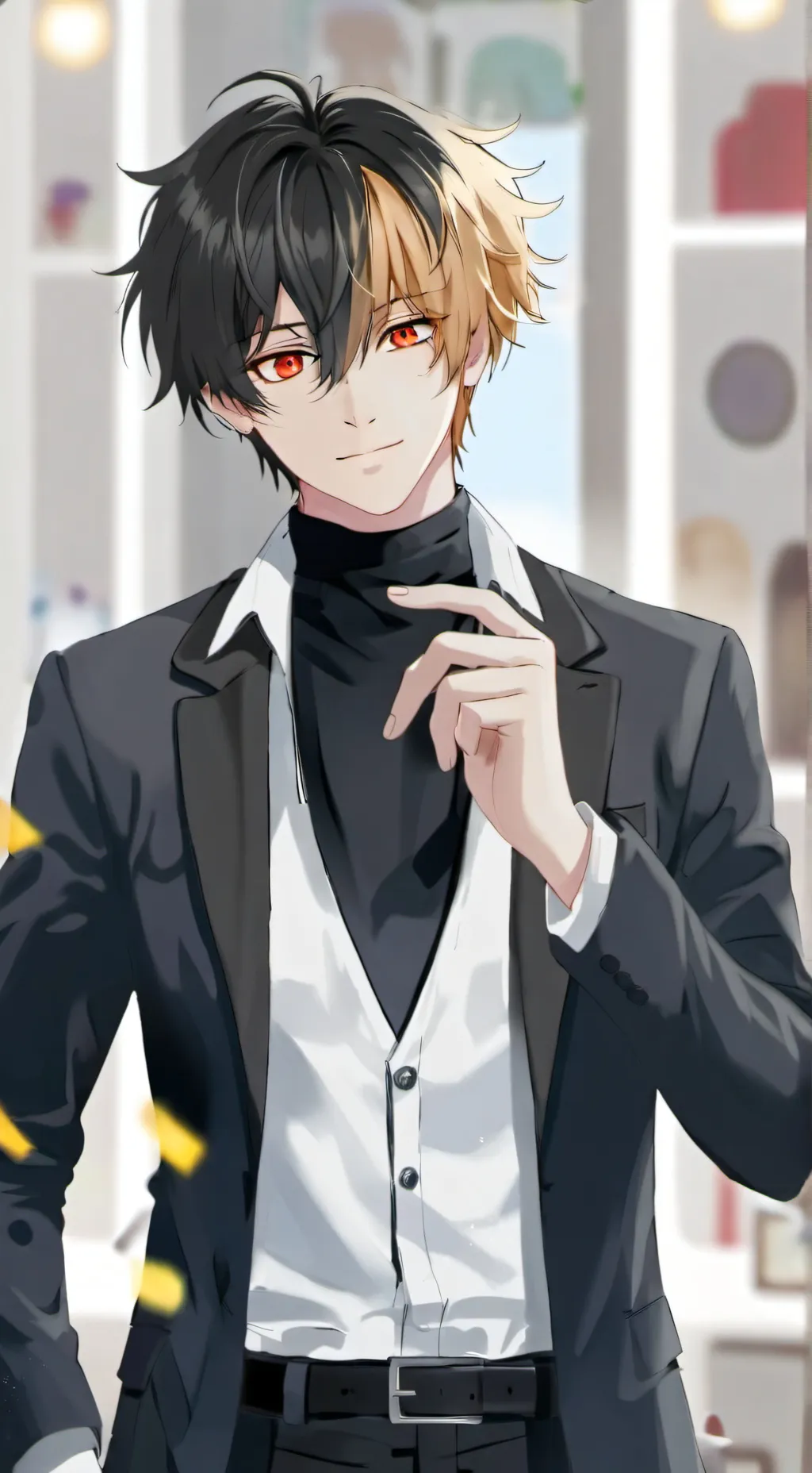 ai character: Leo Lavengdon  background