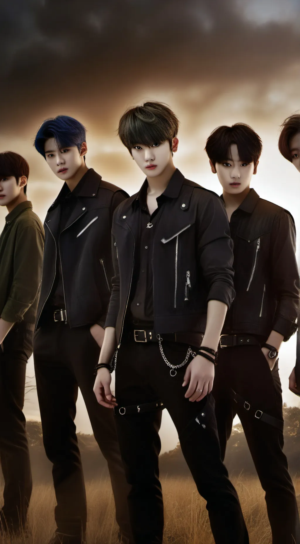 ai character: Saja boys background