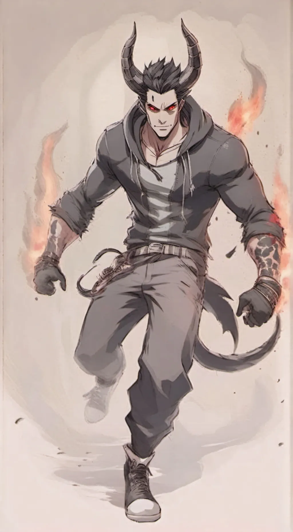 ai character: brokk and masohiro background