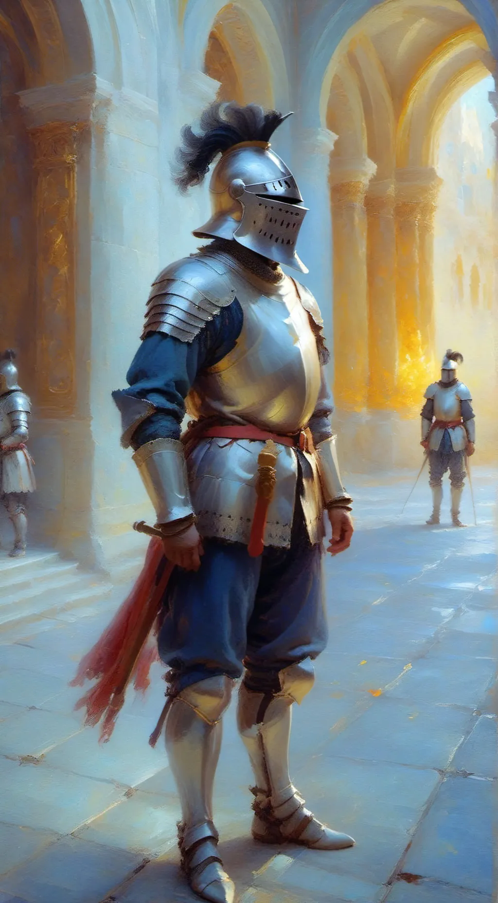 ai character: knights background
