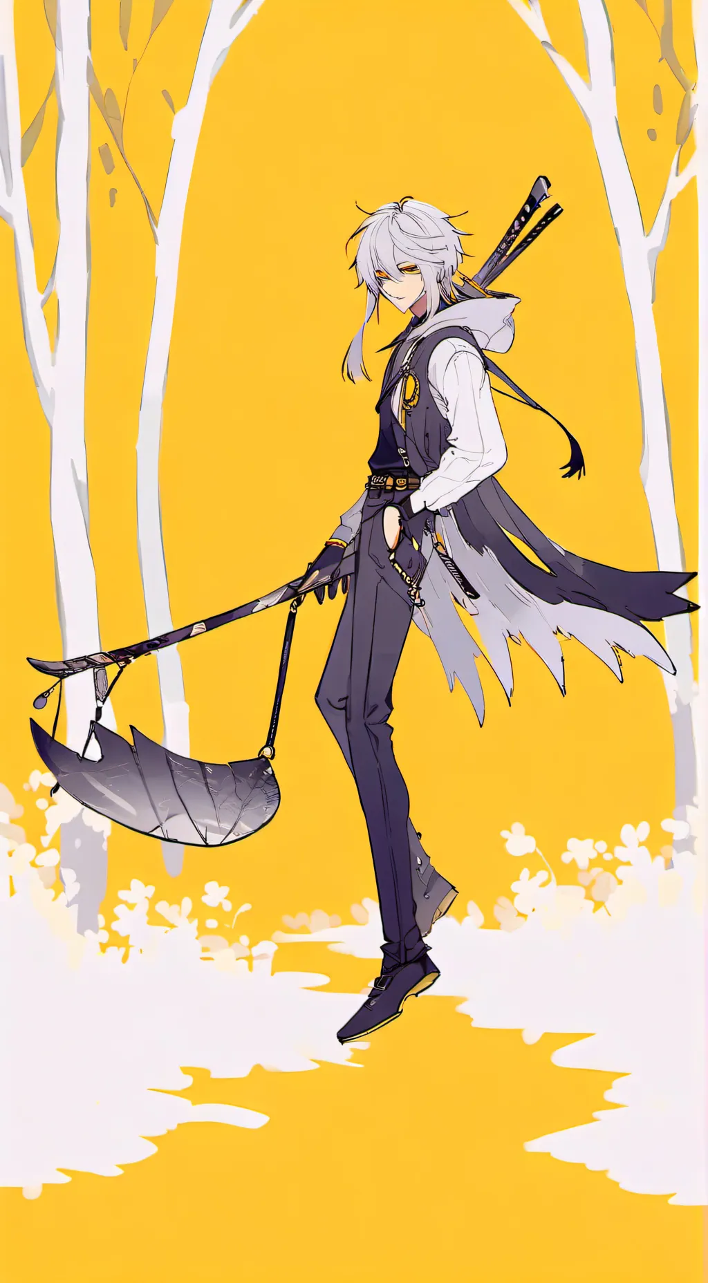 ai character: FORSAKEN  background