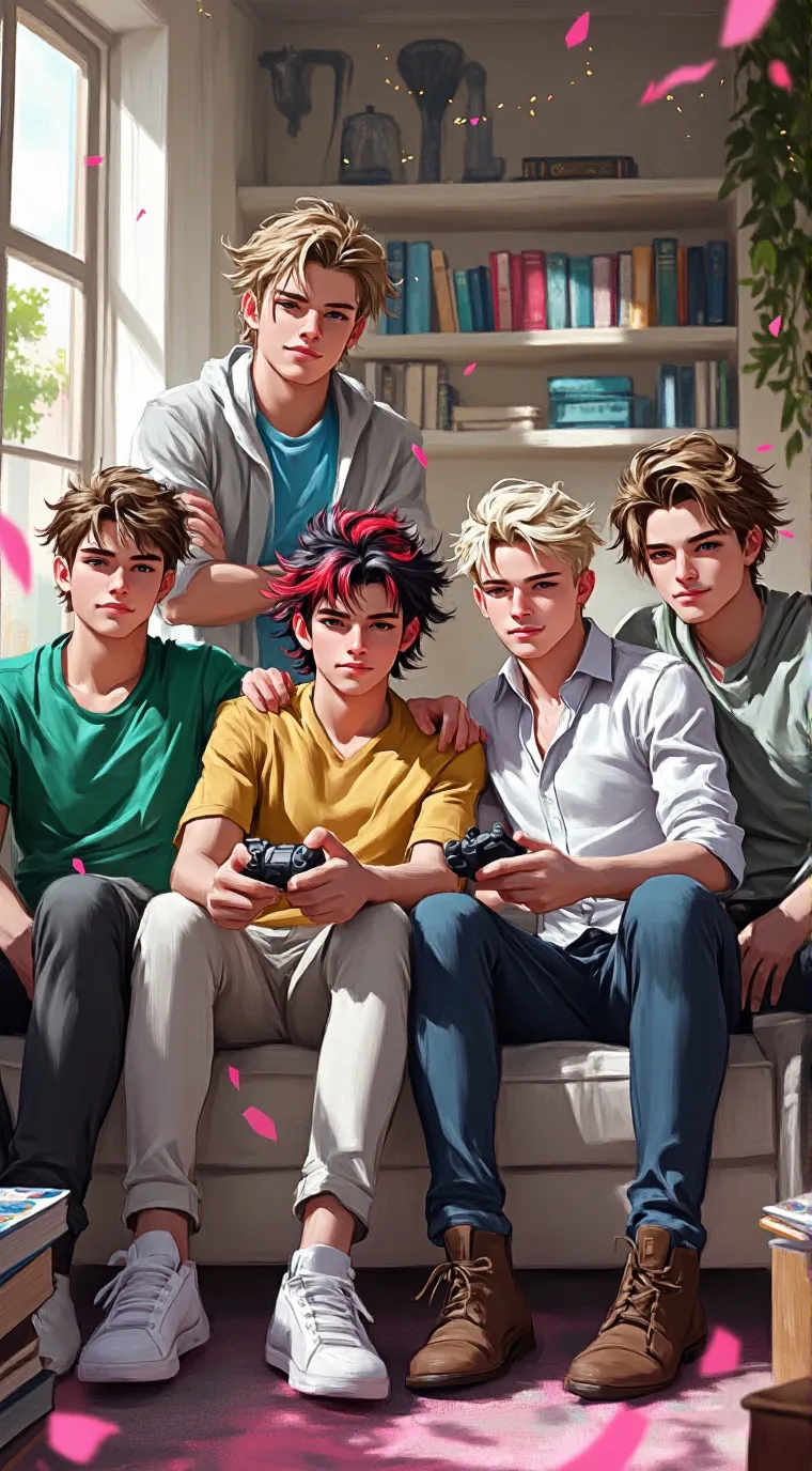 ai character: FRIDAY NIGHT background