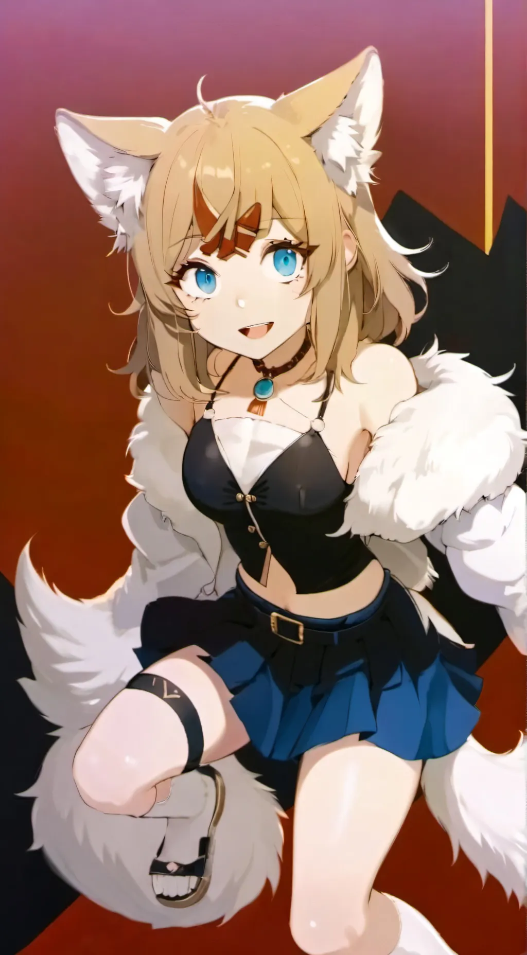 ai character: Kadie background