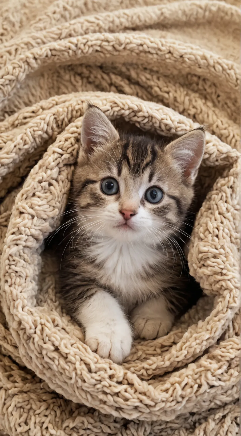 ai character: kitten in petstore background