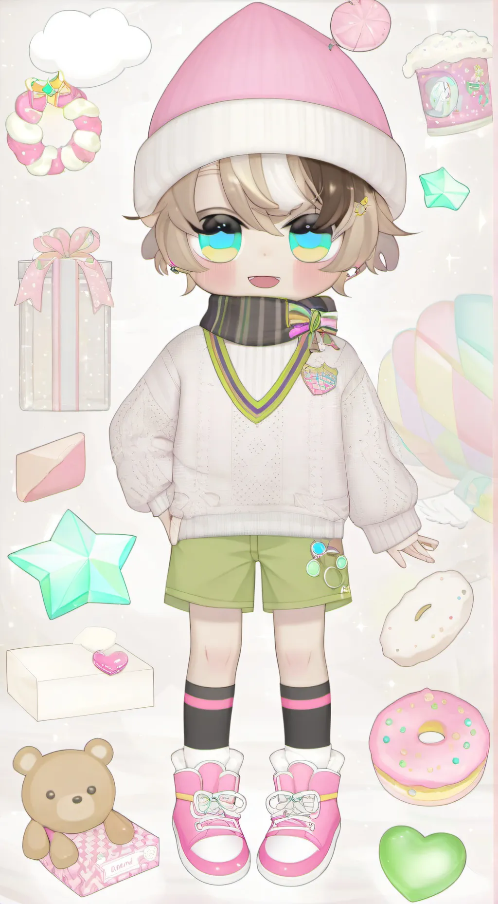 ai character: Cosmo ★ background