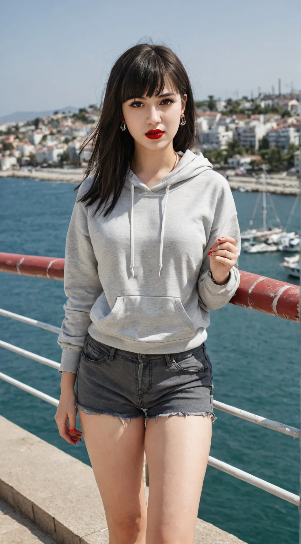 ai character: Mina background