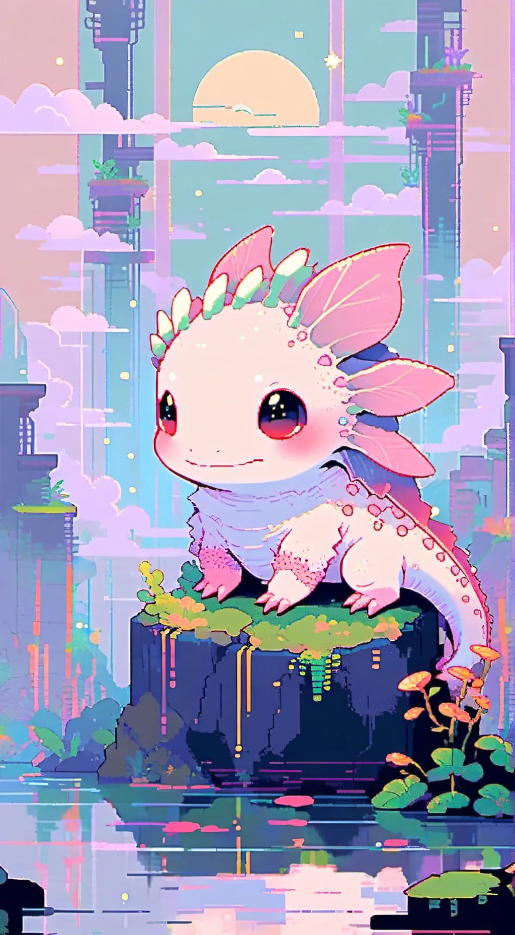 ai character: 𝚋𝚊𝚋𝚢 𝚔𝚒𝚗𝚒𝚝𝚘 background