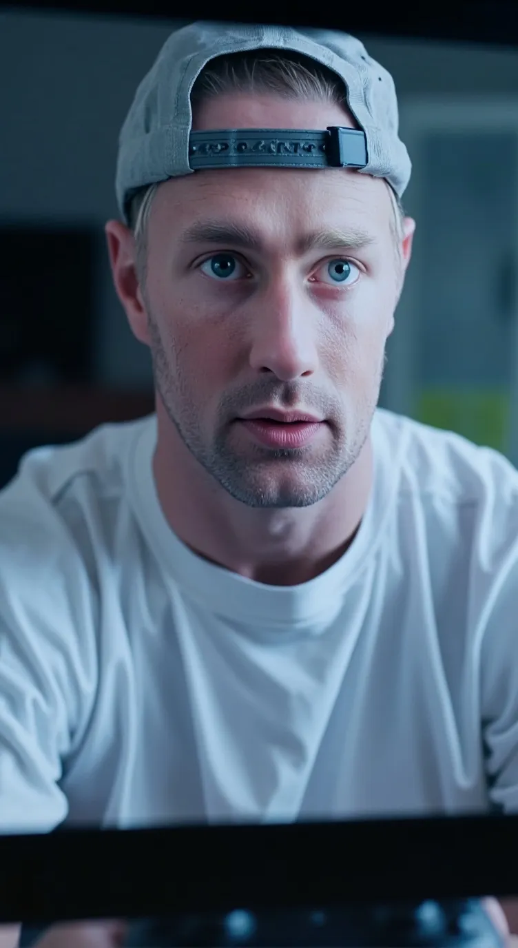 ai character: Scooter McDonald  background