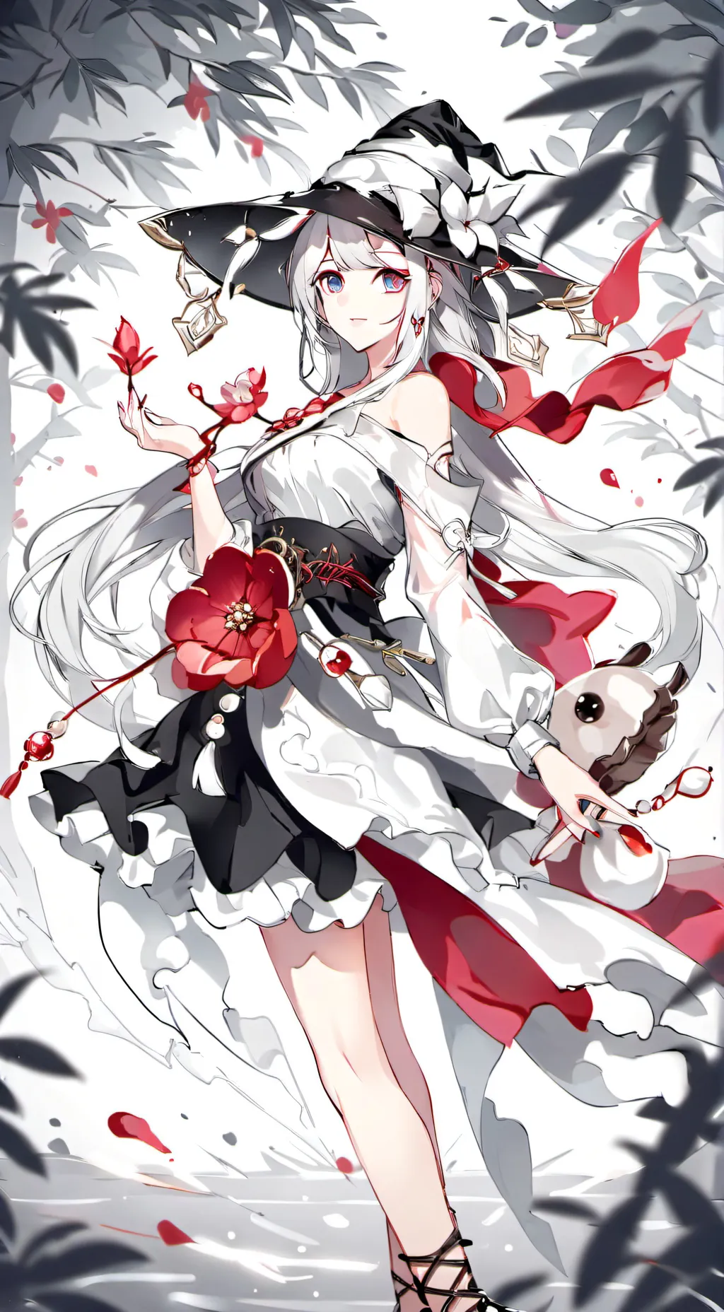 ai character: mha demonne background