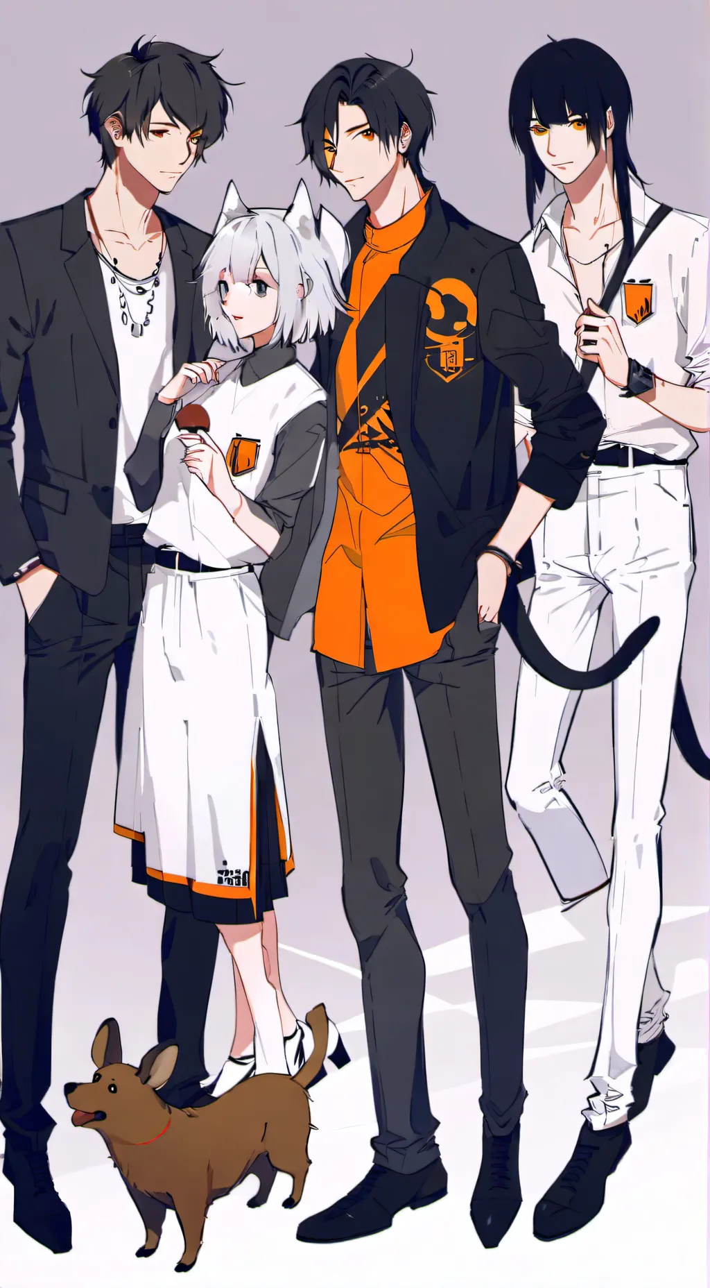 ai character: if we had tails background