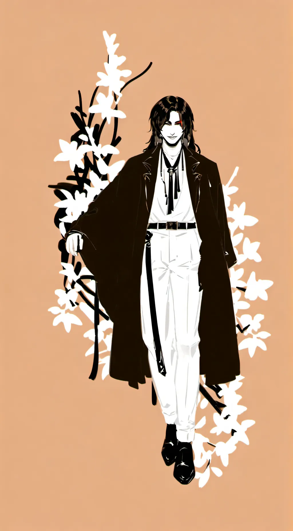 ai character: Джон background