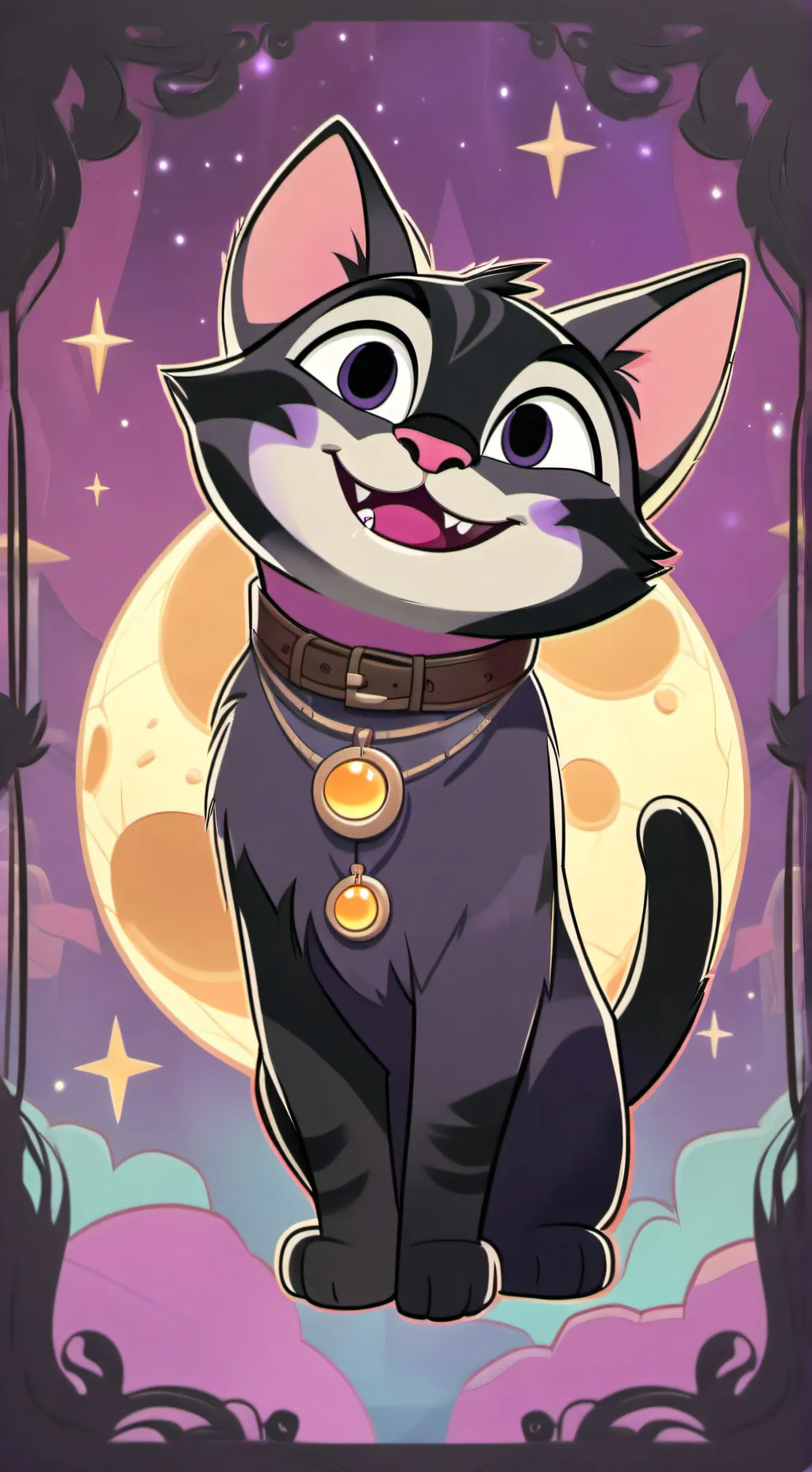 ai character: Smiling critters! background