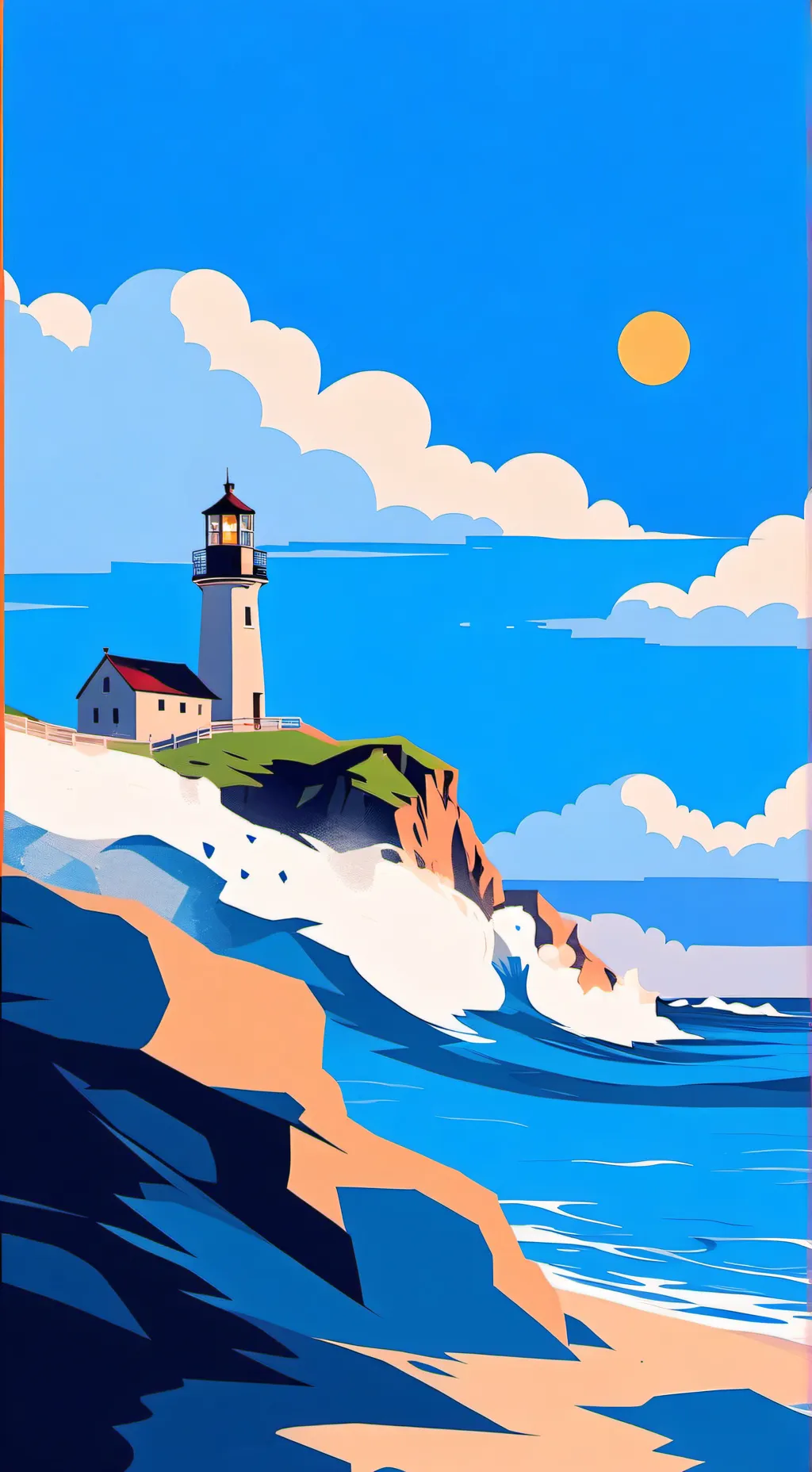 ai character: nose XD  background