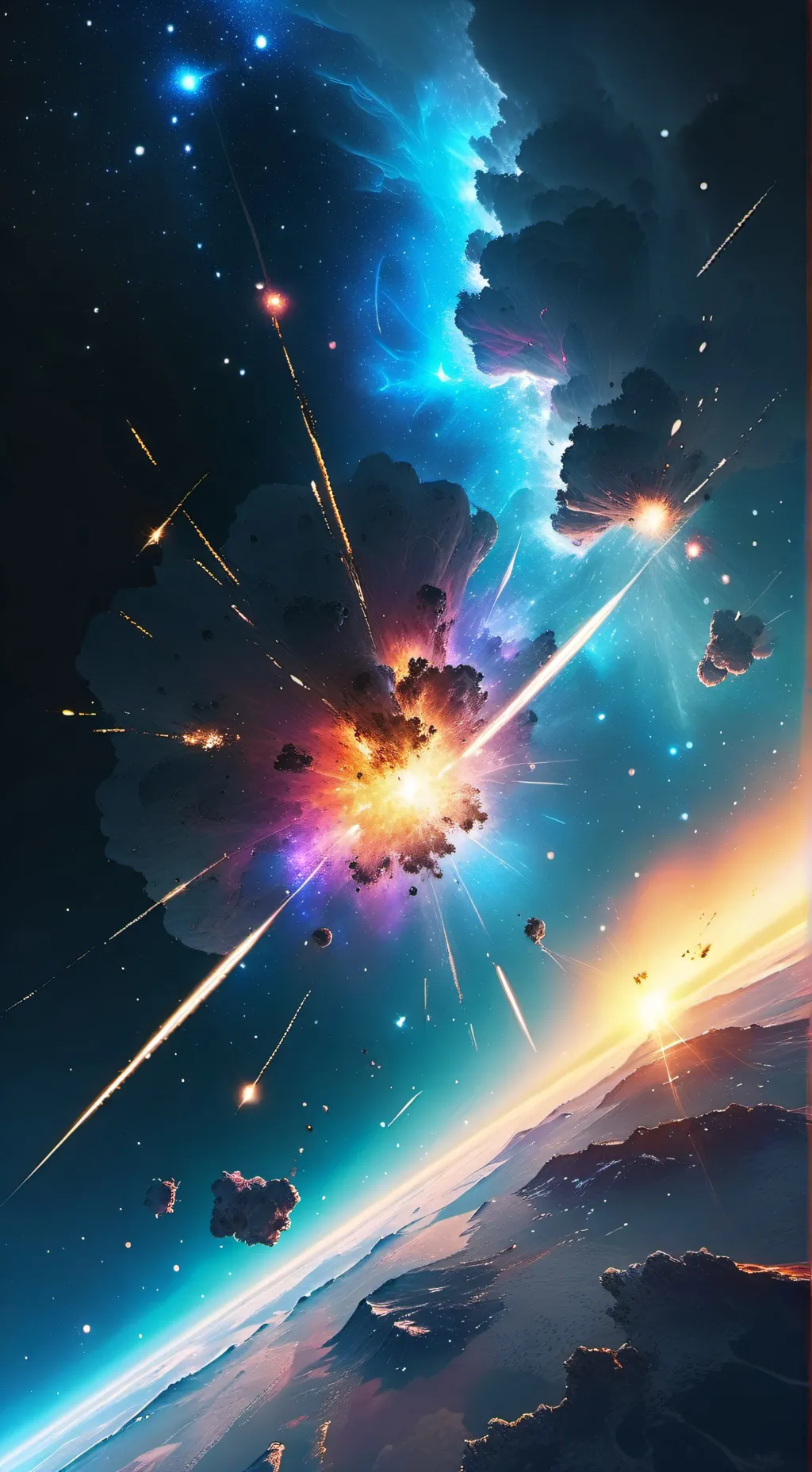 ai character: Mha final war background