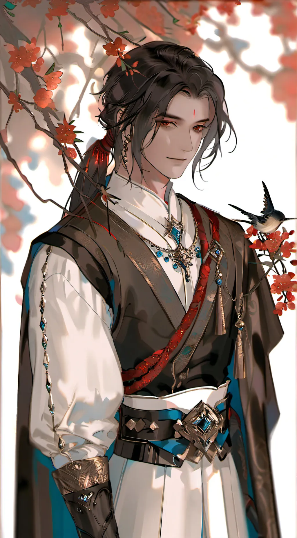 ai character: kpop demon hunter  background