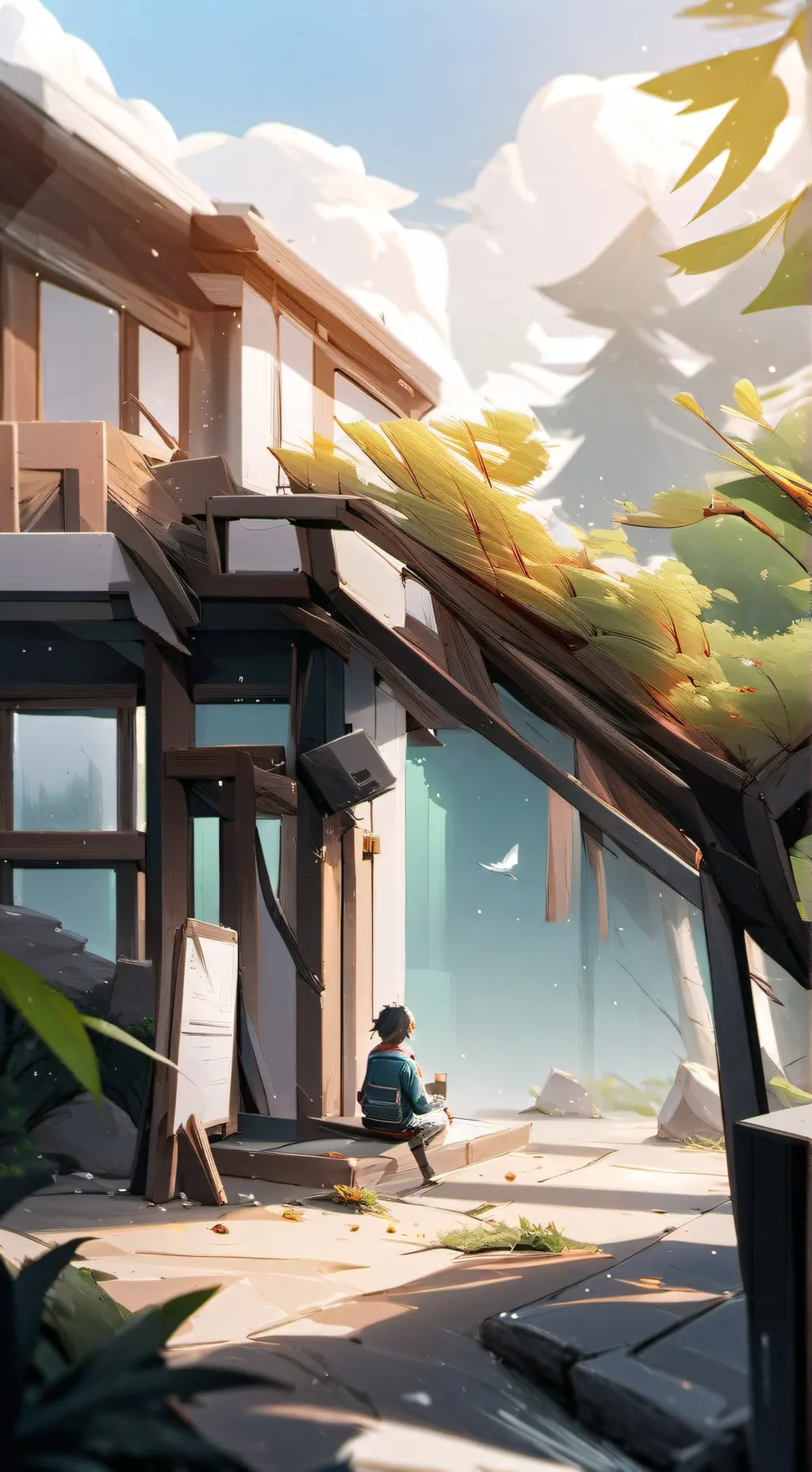 ai character: mondo diverso background