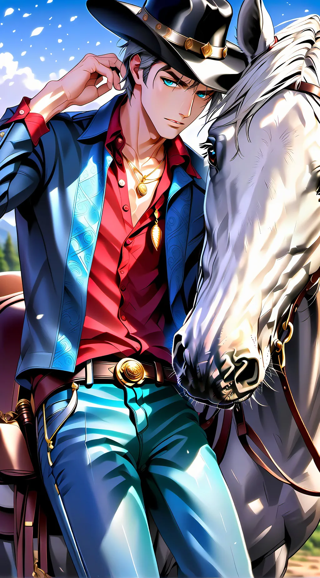 ai character: Jack🐴💖 background